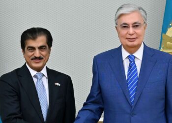 Касым-Жомарт Токаев принял посла Государства Катар в Казахстане