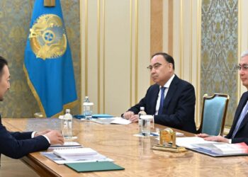 Касым-Жомарт Токаев принял генерального секретаря СВМДА