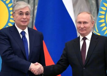 Путин отметил важную роль Токаева в поддержании отношений с Москвой