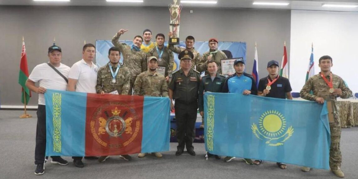 Сборная РК стала первой в командном зачете чемпионата армий СНГ по рукопашному бою