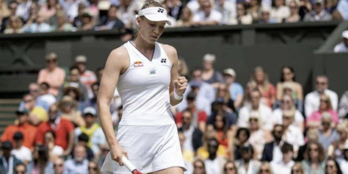 Теннисистка Елена Рыбакина вышла в четвертьфинал Уимблдона