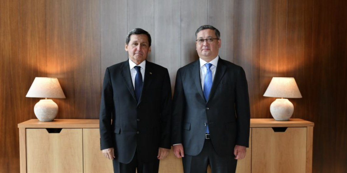 Главы МИД Казахстана и Туркменистана обсудили в Астане стратегическое сотрудничество