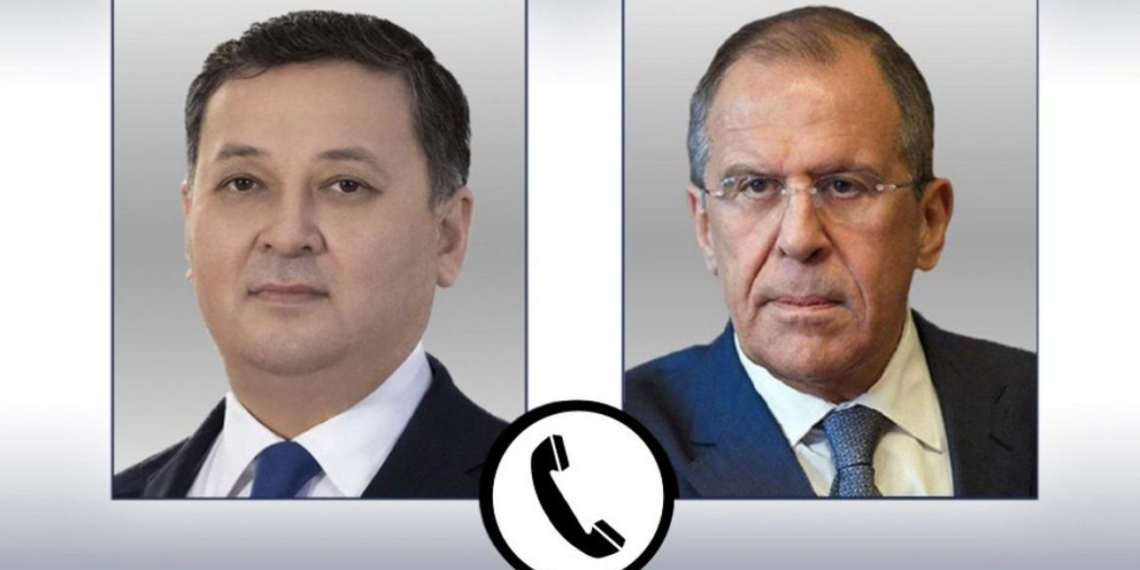 Состоялся телефонный разговор глав МИД Казахстана и России