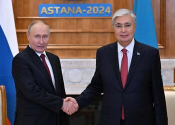 Токаев провел встречу с Президентом Российской Федерации