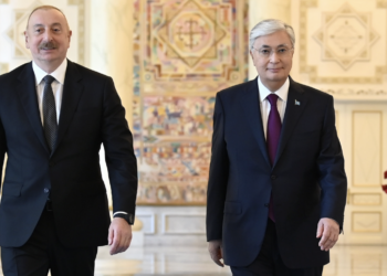 Касым-Жомарт Токаев встретился с Президентом Азербайджана