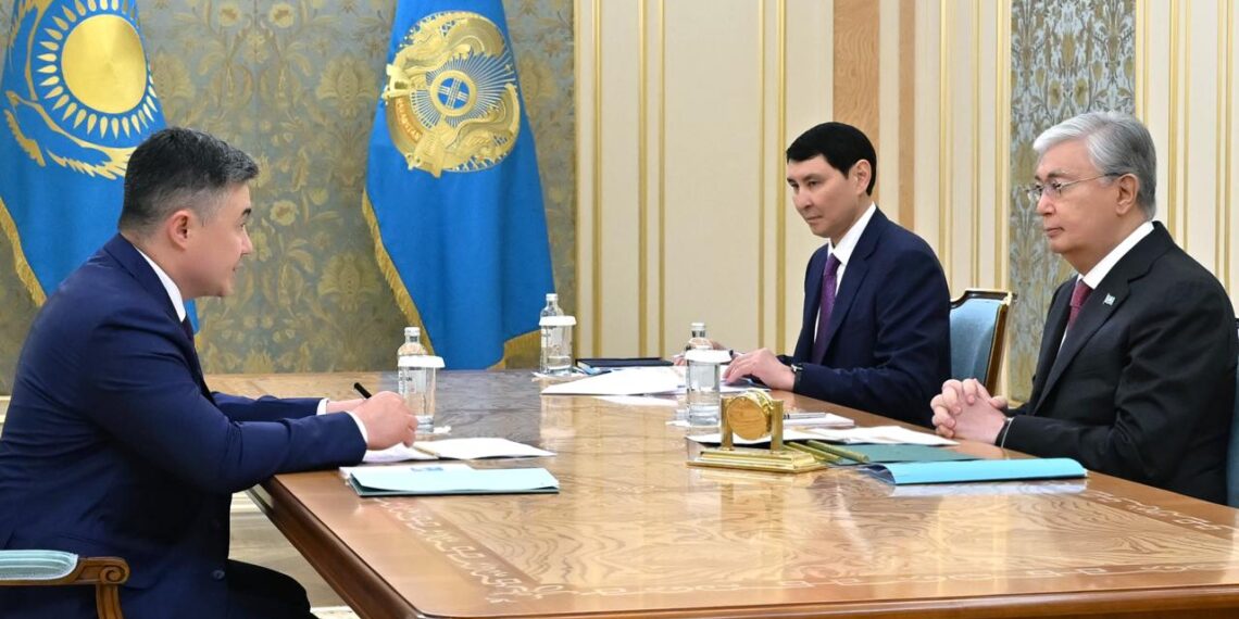 Глава государства принял председателя Национального банка