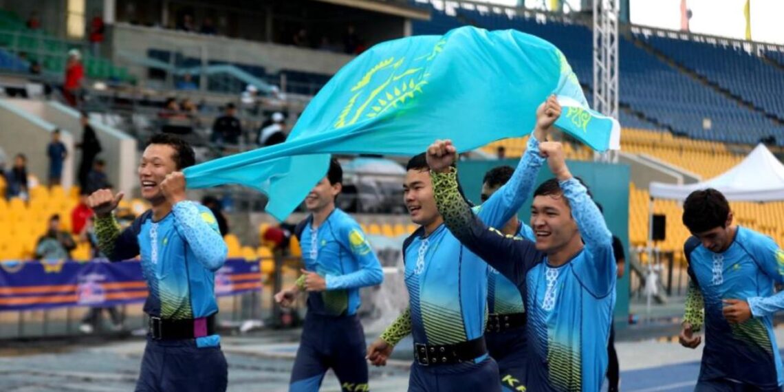 Команда Казахстана стала чемпионом «Боевого развертывания» на Чемпионате мира по пожарно-спасательному спорту