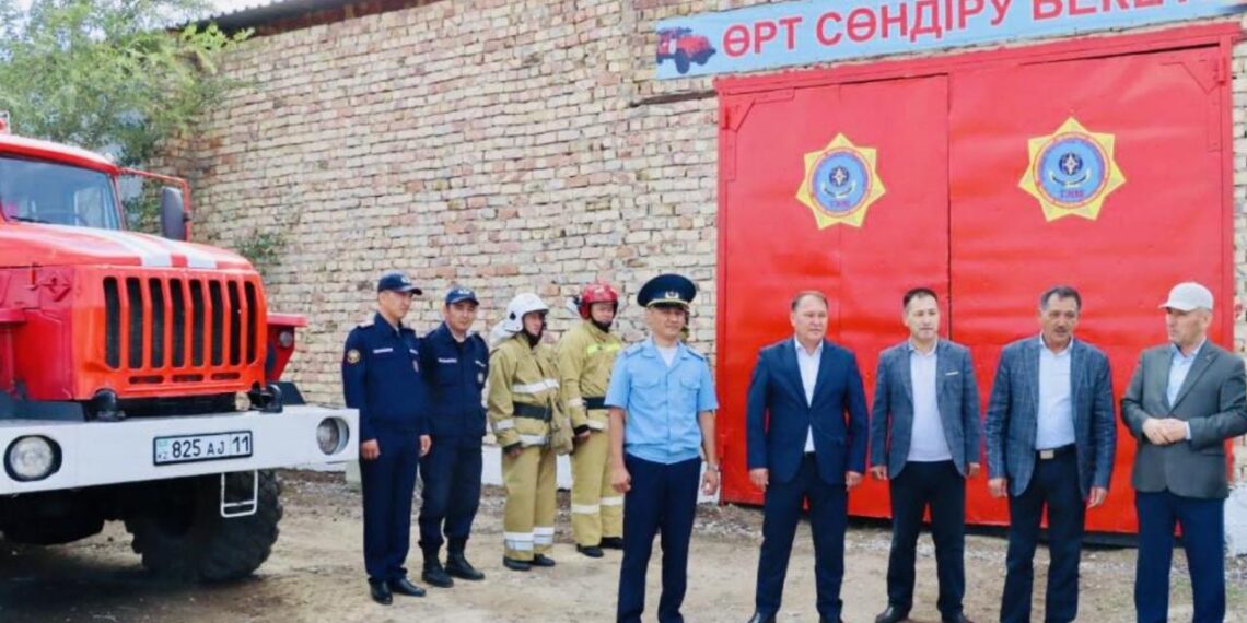 В Кызылординской области открыт пожарный пост