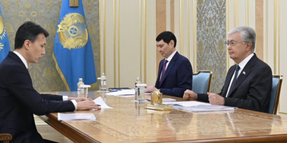Токаев принял председателя правления АО «Национальная атомная компания «Казатомпром»