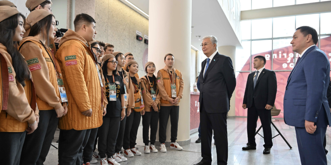 Президент ознакомился с ходом подготовки к V Всемирным играм кочевников