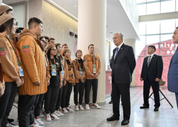 Президент ознакомился с ходом подготовки к V Всемирным играм кочевников