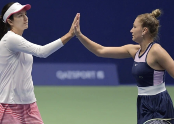 Теннисистка Анна Данилина пробилась в четвертьфинал US Open в парном разряде