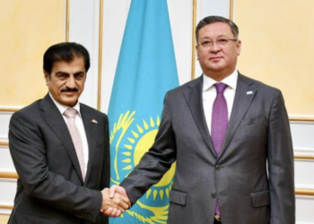 Глава МИД Казахстана принял Посла Катара