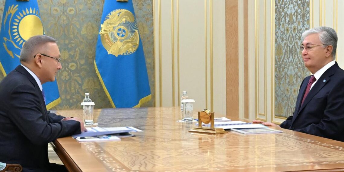 Касым-Жомарт Токаев принял акима области Жетісу