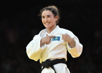 Дзюдоистка Абиба Абужакынова завоевала «бронзу» на Grand Slam в Абу-Даби