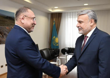 Вице-министр РК принял посла Перу в Казахстане по совместительству