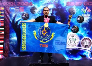 Казахстанский спасатель завоевал золотую медаль на ЧМ по пауэрлифтингу