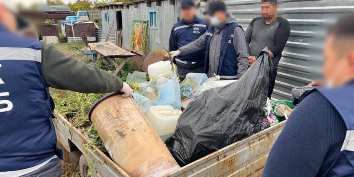 В Акмолинской области ликвидирована нарколаборатория
