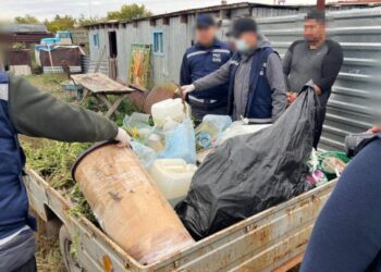 В Акмолинской области ликвидирована нарколаборатория