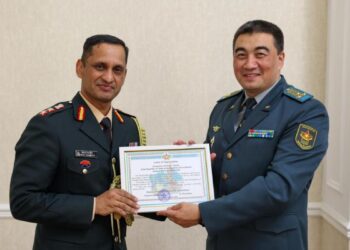 В Минобороны РК представили военного атташе при Посольстве Индии в Казахстане