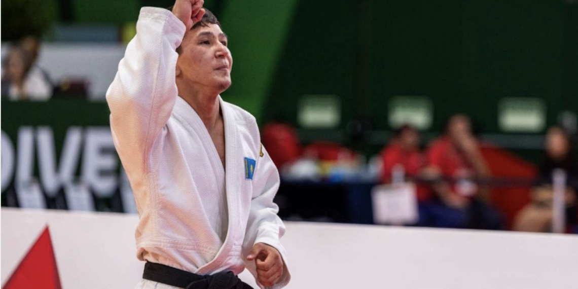 Талгат Орынбасар стал третьим на ЧМ по дзюдо среди юниоров в Таджикистане