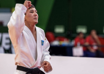 Талгат Орынбасар стал третьим на ЧМ по дзюдо среди юниоров в Таджикистане