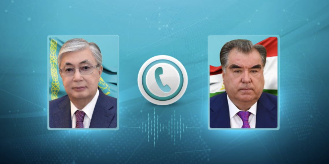 Токаев провел телефонный разговор с президентом Таджикистана