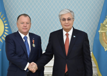 Токаев принял президента Международной федерации дзюдо