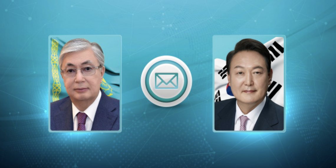 Глава государства направил поздравительную телеграмму Президенту Республики Корея