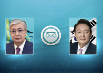 Глава государства направил поздравительную телеграмму Президенту Республики Корея