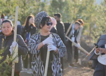 Волонтеры стран СВМДА приняли участие в экологической акции в Астане