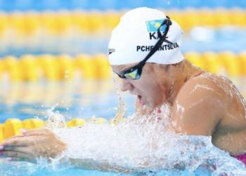 Два рекорда страны установили казахстанские пловцы на этапе Кубка мира в Сингапуре