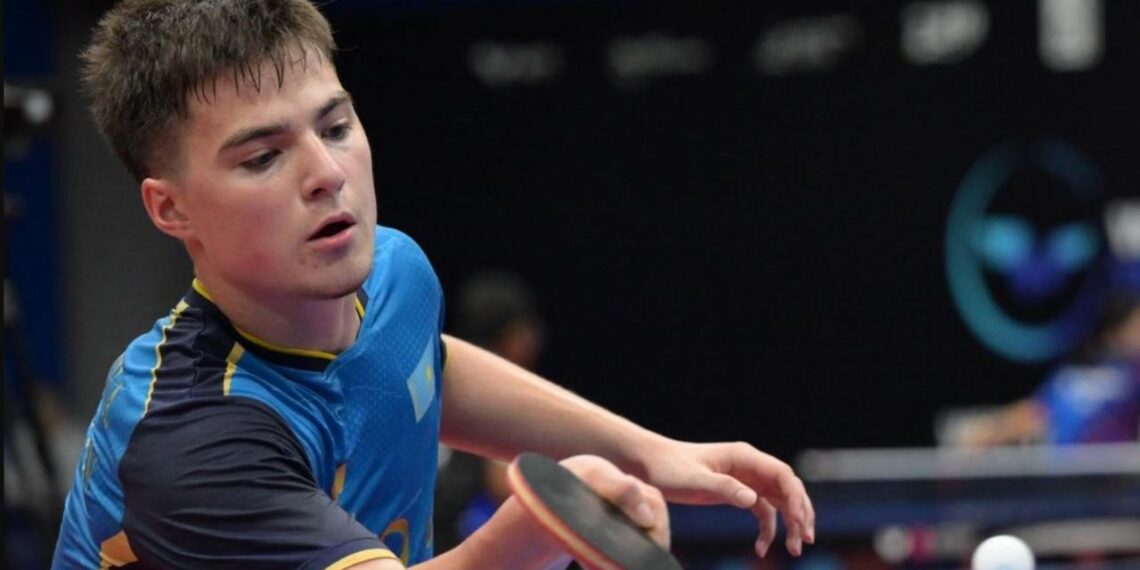 Алан Курмангалиев завоевал «бронзу» на турнире по настольному теннису в Венгрии