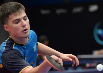 Алан Курмангалиев завоевал «бронзу» на турнире по настольному теннису в Венгрии
