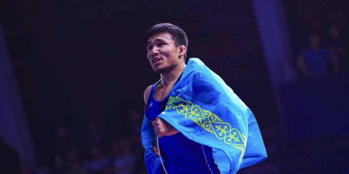 Армейский спортсмен Нуркожа Кайпанов завоевал «золото» на ЧМ по борьбе в Албании