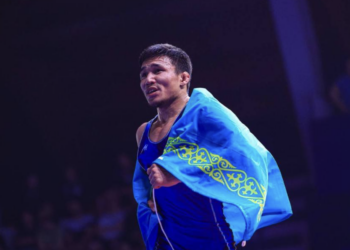 Армейский спортсмен Нуркожа Кайпанов завоевал «золото» на ЧМ по борьбе в Албании