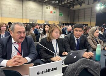 Делегация Казахстана участвует в переговорах по борьбе с загрязнением окружающей среды в Корее