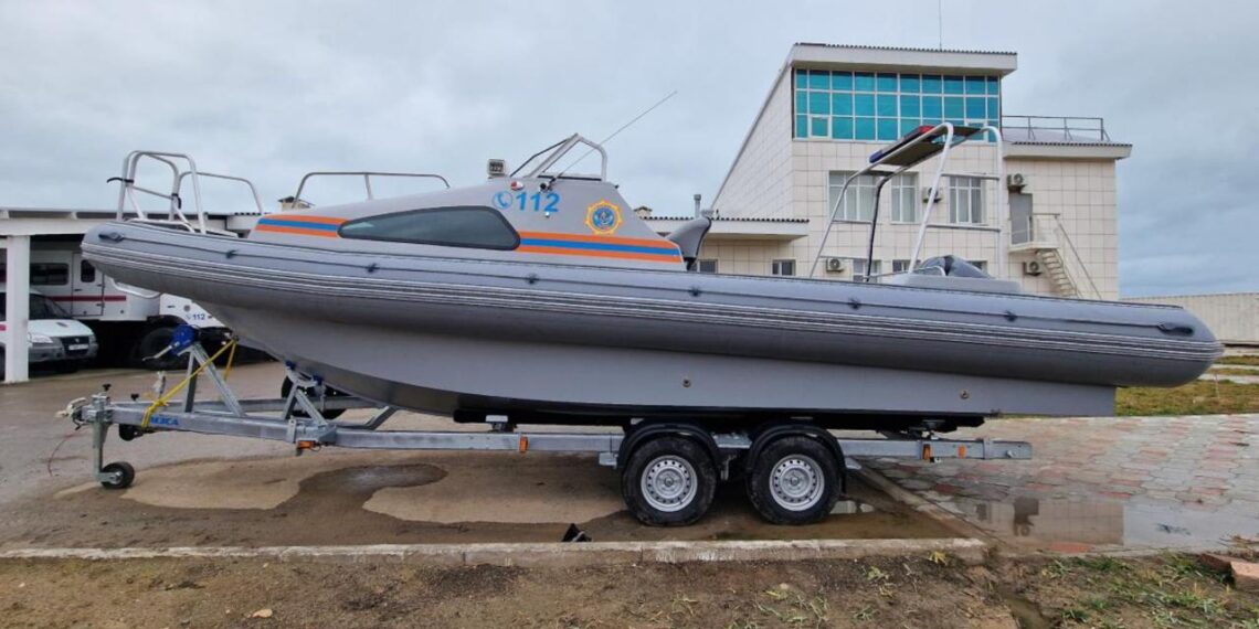 Департамент МЧС по Мангистауской области получил в свое распоряжение новый катер