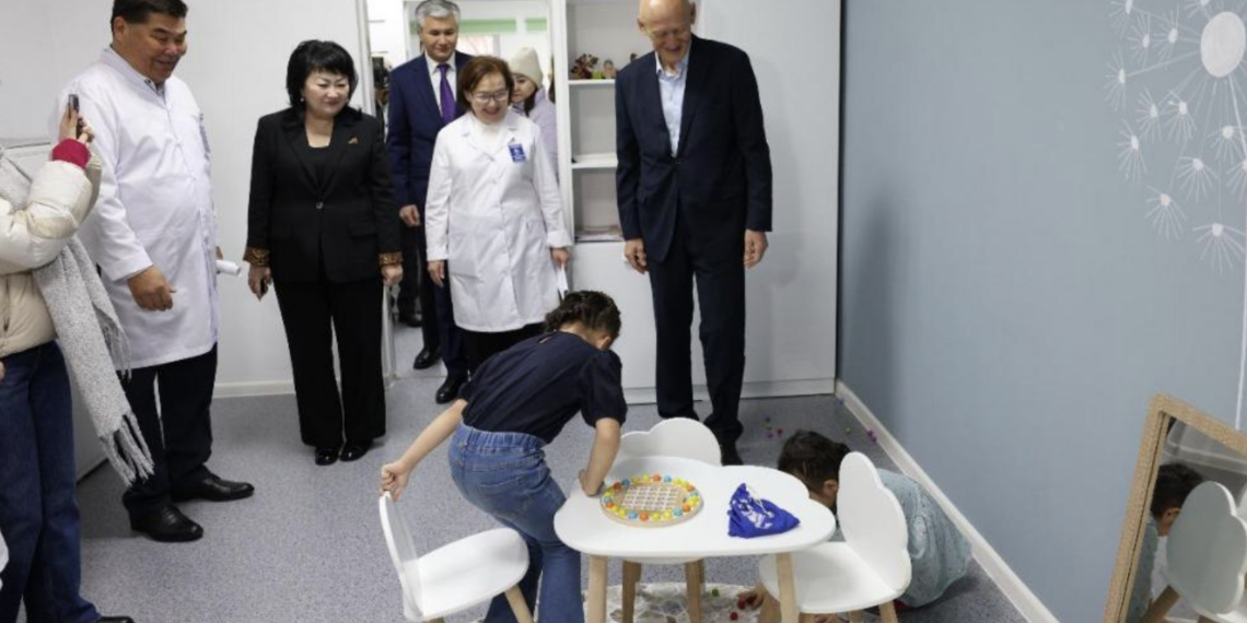 В области Улытау открылся новый детский реабилитационный центр