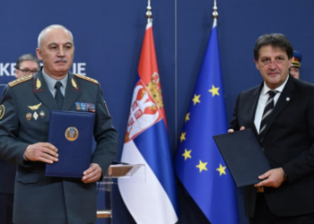 Главы оборонных ведомств Казахстана и Сербии провели встречу в Белграде