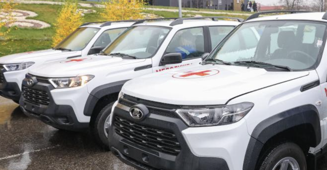 Новый санитарный транспорт поступил в распоряжение медицинских организаций Жамбылской области