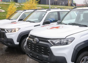 Новый санитарный транспорт поступил в распоряжение медицинских организаций Жамбылской области