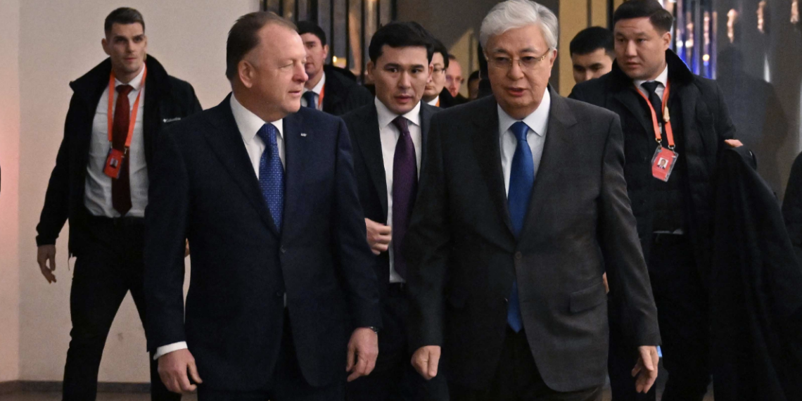 Токаев встретился с президентом Международной федерации дзюдо