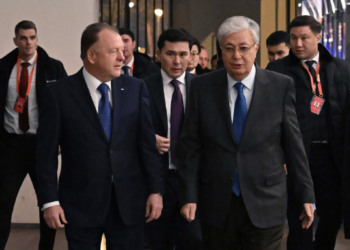 Токаев встретился с президентом Международной федерации дзюдо