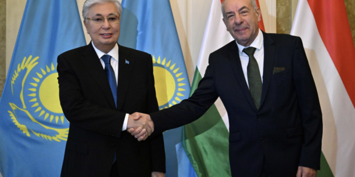 Касым-Жомарт Токаев встретился с Президентом Венгрии