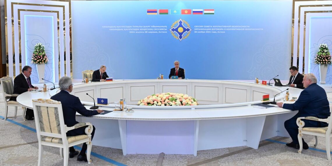 Токаев принял участие в сессии Совета коллективной безопасности ОДКБ в узком составе