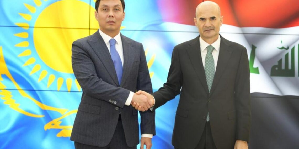 Глава Антикора провел встречу с временным поверенным в делах Ирака в Казахстане