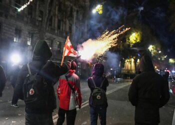 Замминистра МВД Грузии: участники беспорядков в Тбилиси были заранее подготовлены