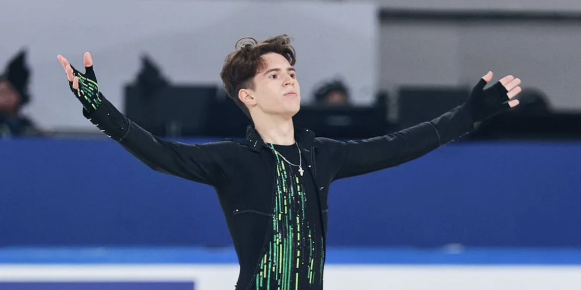Фигурист Михаил Шайдоров завоевал «бронзу» в короткой программе Гран-при во Франции