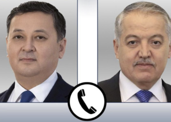 Главы МИД Казахстана и Таджикистана провели телефонный разговор